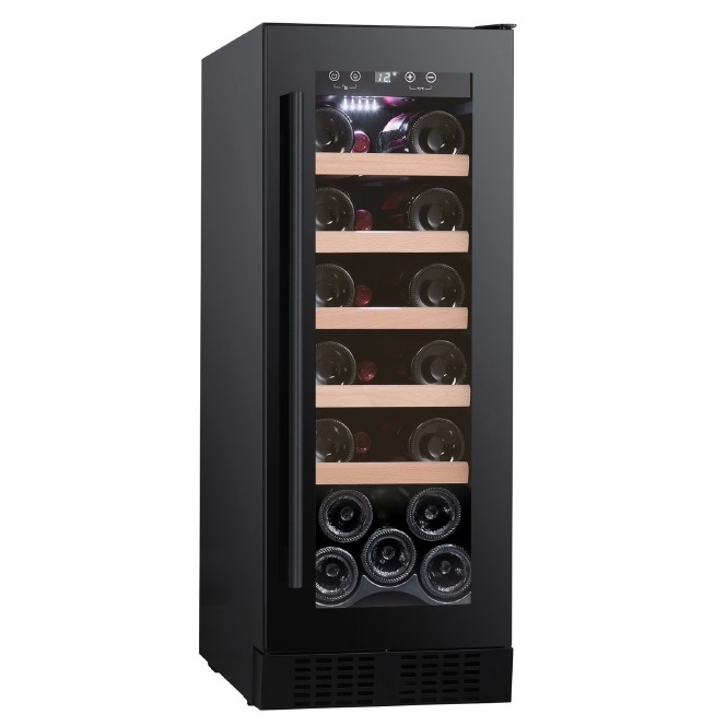 Vinoteca 20 botellas encastrable bajo encimera Climadiff CBU20S2B