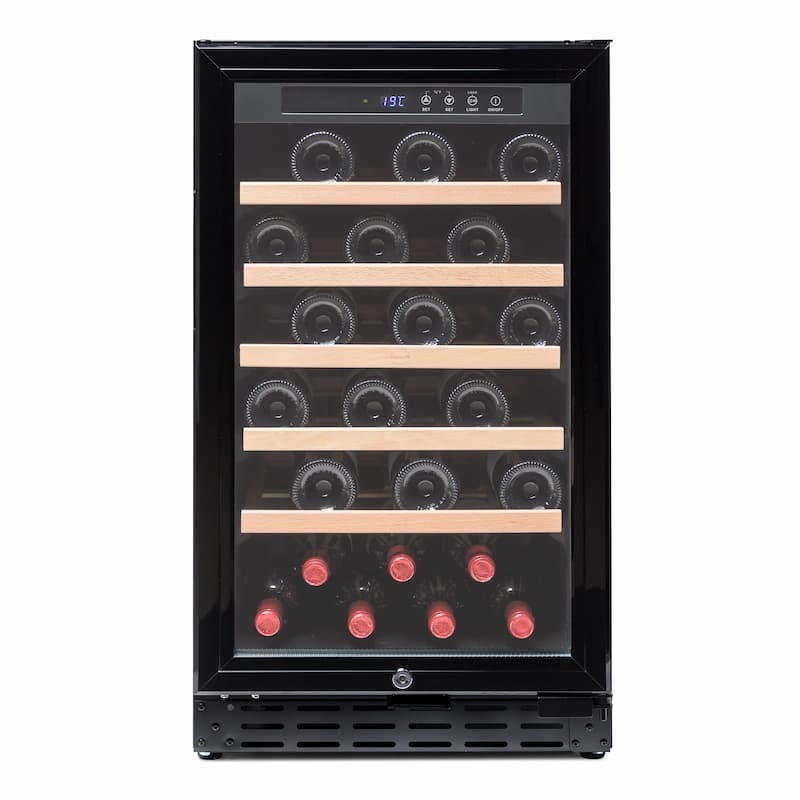 Vinoteca encastrable Negra 37 botellas Vinobox 40 GC 1T  