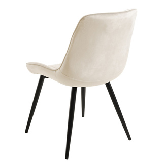 Silla Nele Tejido de Terciopelo 45 x 50 x 93 cm 