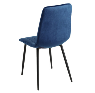 Silla Hurl Tejido de Terciopelo 37 x 44 x 86 cm