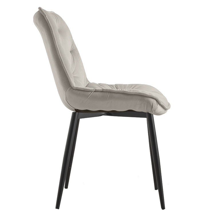 Silla Sikar Tejido de Terciopelo 40 x 50 x 85 cm