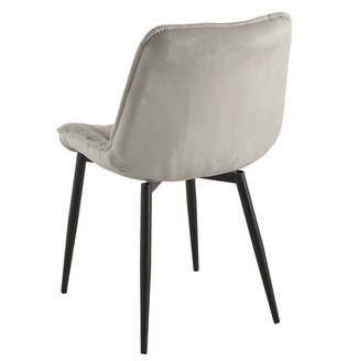 Silla Sikar Tejido de Terciopelo 40 x 50 x 85 cm