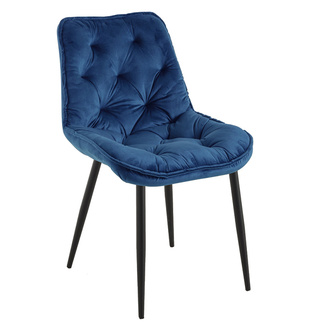 Silla Sikar Tejido de Terciopelo 40 x 50 x 85 cm