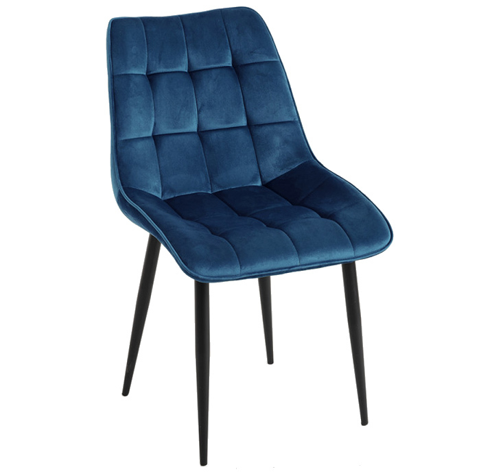 Silla Decar Tapizado de Terciopelo 45 x 50 x 93 cm