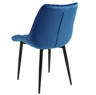 Silla Decar Tapizado de Terciopelo 45 x 50 x 93 cm