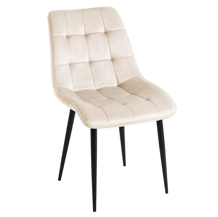 Silla Decar Tapizado de Terciopelo 45 x 50 x 93 cm
