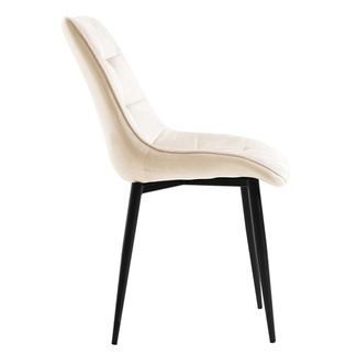 Silla Decar Tapizado de Terciopelo 45 x 50 x 93 cm