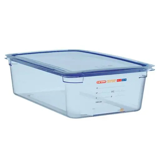 Cubeta Hermética ABS Azul GN 1/1 h. 150 mm. 17,5 litros