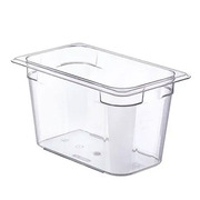 Cubeta Basic 3,8 litros Policarbonato GN 1/4 h. 150 mm. 