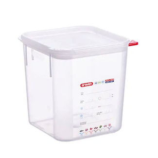 Contenedor Cuadrado Polipropileno Apilable 4 litros
