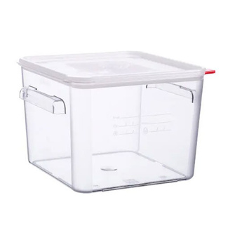 Contenedor Cuadrado Policarbonato Apilable 12 litros