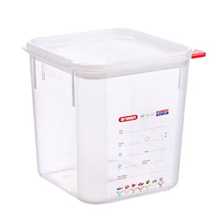 Contenedor Cuadrado Polipropileno Apilable 18 litros