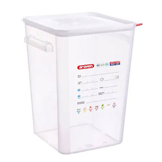 Contenedor Cuadrado Polipropileno Apilable 22 litros