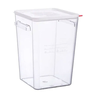 Contenedor Cuadrado Policarbonato Apilable 22 litros