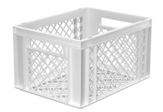 Cubeta Ranurada con Asas Pasantes 40x30x22 Ref.3287