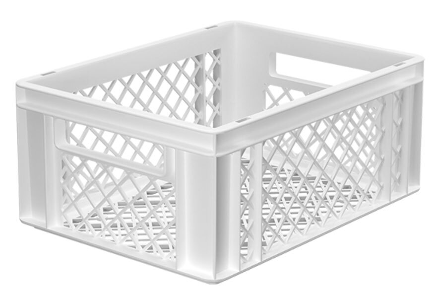 Cubeta Ranurada con Asas Pasantes 40x30x17 Ref.3286