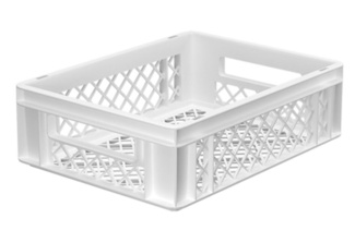Cubeta Ranurada con Asas Pasantes 40x30x12.6 Ref.3285