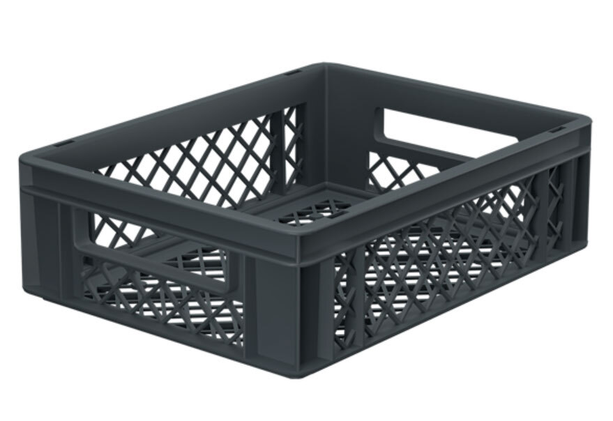 Cubeta Ranurada con Asas Pasantes 40x30x12.6 Ref.3285