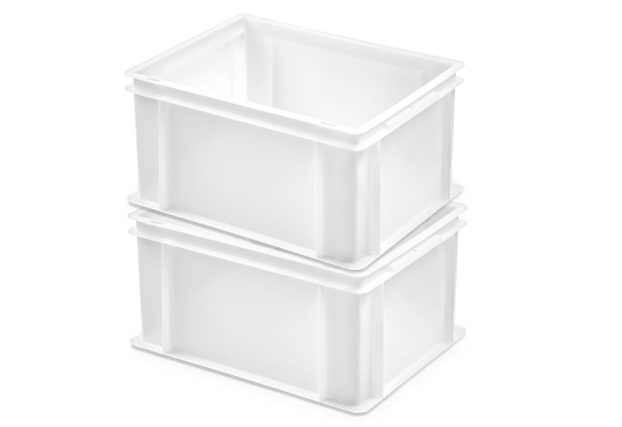 Cubeta Cerrada S/Asas Pasantes 40x30x22mm Ref.4322