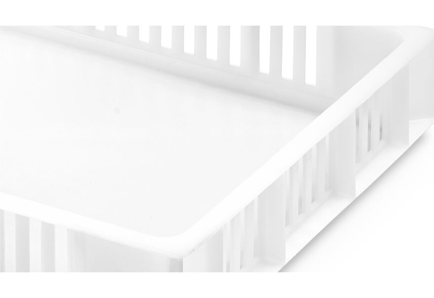 Cubeta 600x400x90 Ranurada Fondo Liso Ref.1794P