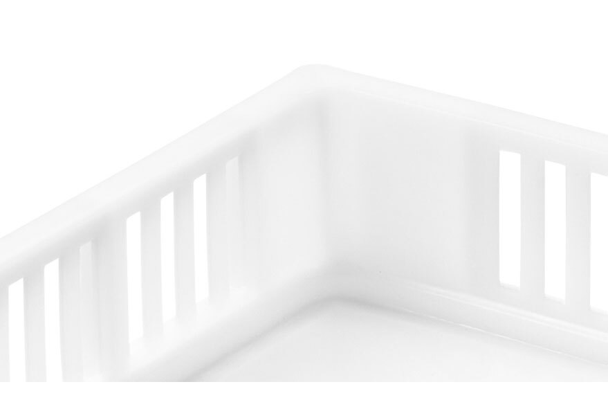 Cubeta 600x400x90 Ranurada Fondo Liso Ref.1794P