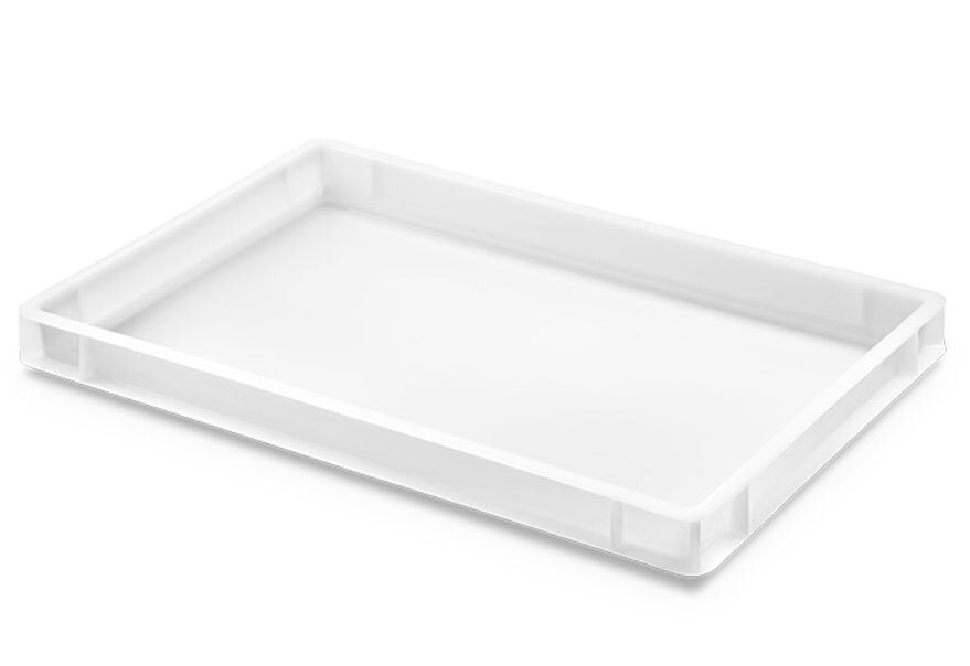 Cubeta Apilable Paredes y Fondo Liso 600x400x55 Ref.6405C