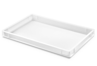 Cubeta Apilable Paredes y Fondo Liso 600x400x55 Ref.6405C