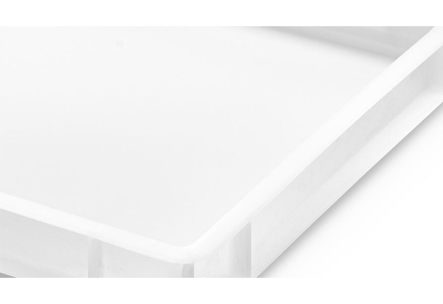 Cubeta Apilable Paredes y Fondo Liso 600x400x55 Ref.6405C
