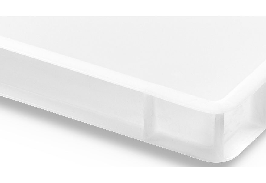 Cubeta Apilable Paredes y Fondo Liso 600x400x55 Ref.6405C