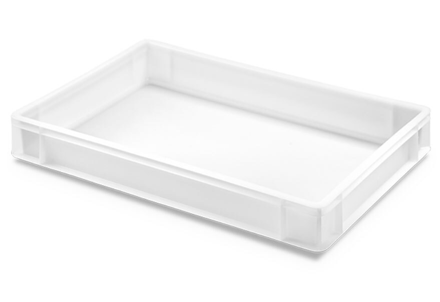 Cubeta 60x40x9 Apilable Paredes y Fondo Liso Ref.6409C