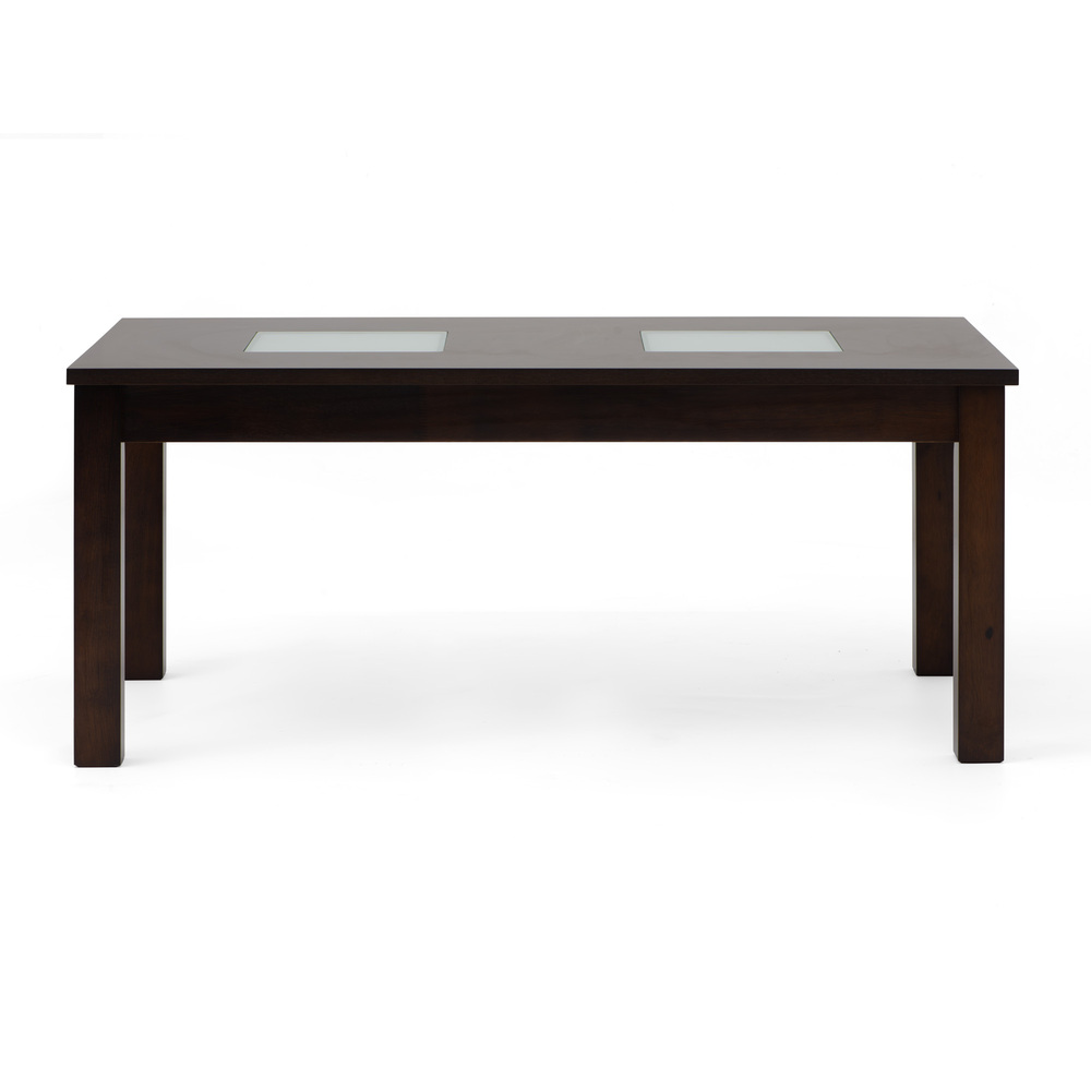 Mesa de Centro en Madera Wengué 110 x 60 x 46 cm