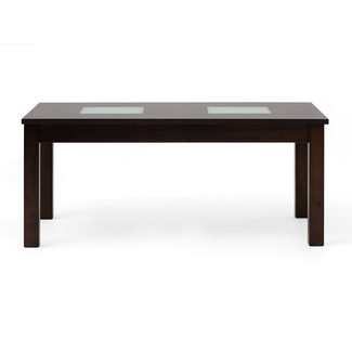 Mesa de Centro en Madera Wengué 110 x 60 x 46 cm