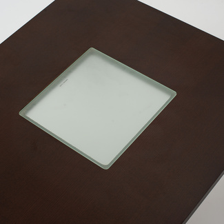 Mesa de Centro en Madera Wengué 110 x 60 x 46 cm