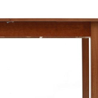 Mesa de Comedor Extensible Madera Cerezo 120 a 150x80x75 cm 