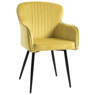 Silla Lyde de Terciopelo 45 x 57 x 97 cm 