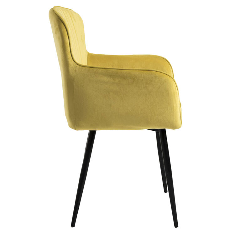 Silla Lyde de Terciopelo 45 x 57 x 97 cm 