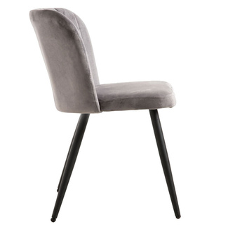 Silla Kurt de Terciopelo 41 x 46 x 77,5 cm
