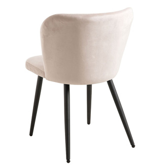 Silla Kurt de Terciopelo 41 x 46 x 77,5 cm