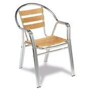 Sillón Armazón Tubo Aluminio Anodizado Ref.M270 
