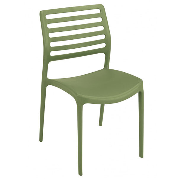 Silla Apilable Monobloc de Polipropileno Inyectado Ref.M1150 