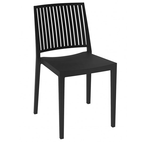 Silla Exterior Monobloc de Polipropileno Ref.BARS-1 