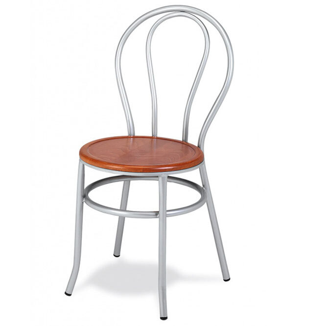 Silla Apilable Armazón de Tubo Acerado Ref.M111 