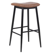 Taburete de Tubo Acerado Plastificado Ref.M5130 