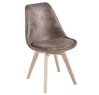 Silla Mona Vintage de Polipiel 44 x 43 x 83 cm 