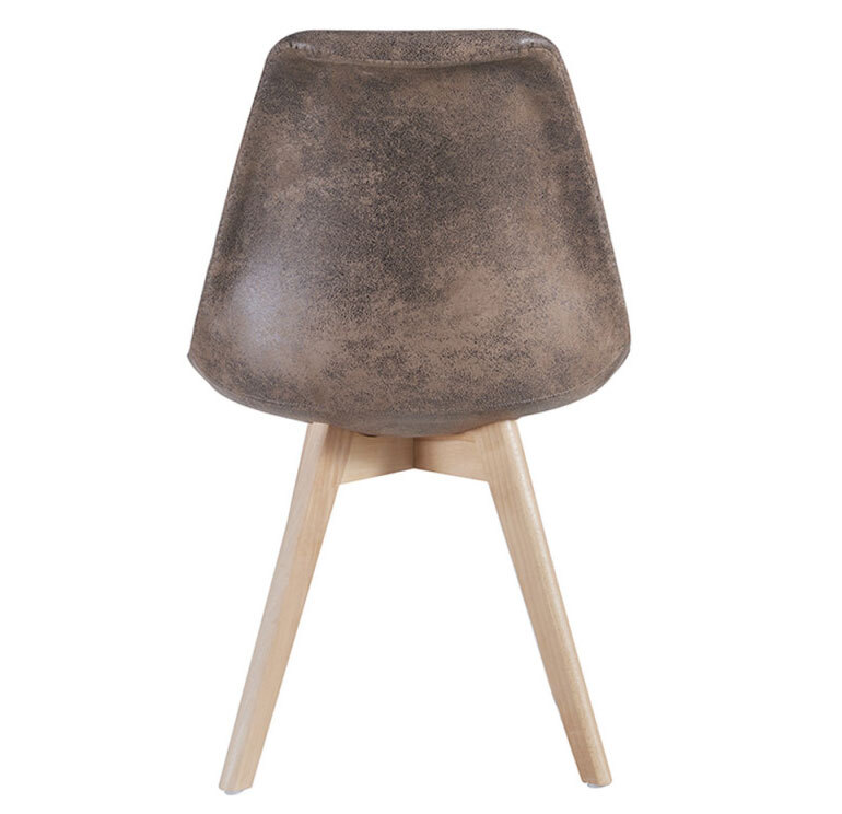 Silla Mona Vintage de Polipiel 44 x 43 x 83 cm 