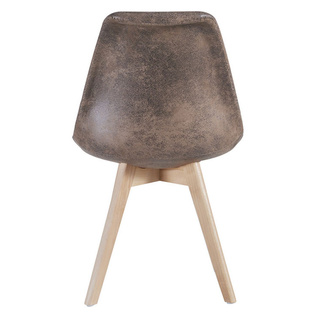 Silla Mona Vintage de Polipiel 44 x 43 x 83 cm 