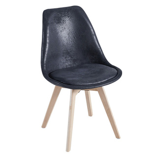 Silla Mona Vintage de Polipiel 44 x 43 x 83 cm 