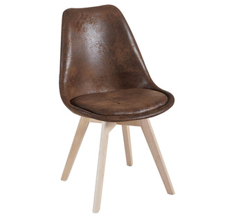 Silla Mona Vintage de Polipiel 44 x 43 x 83 cm 