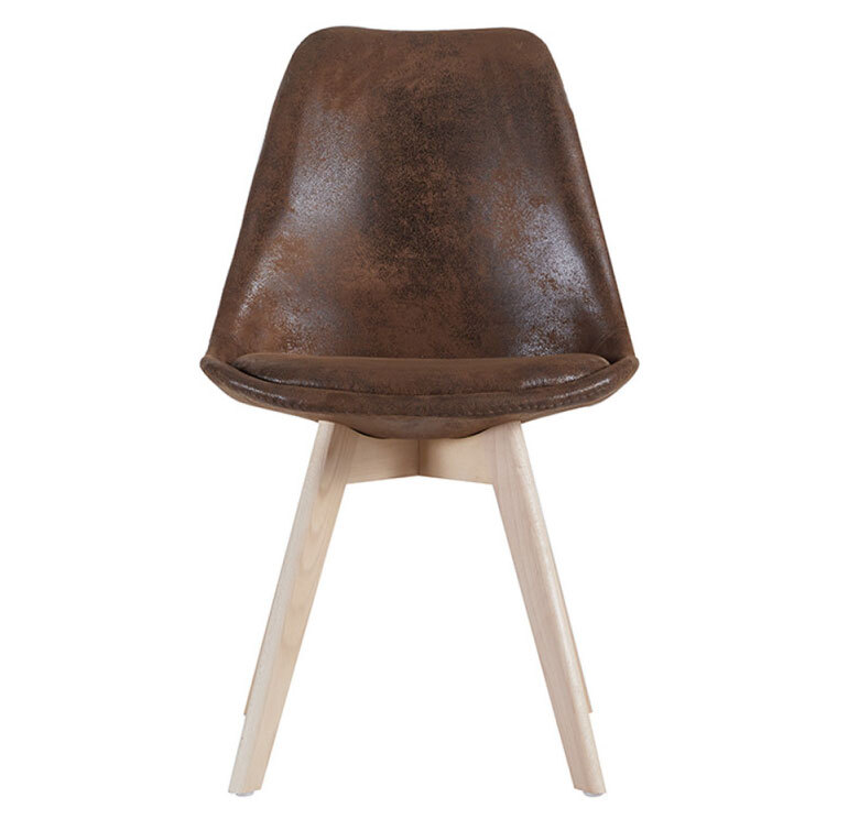 Silla Mona Vintage de Polipiel 44 x 43 x 83 cm 