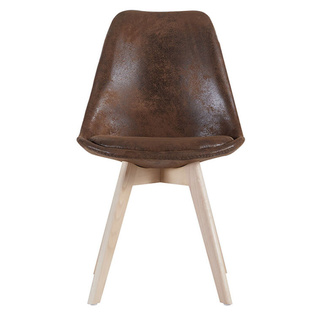 Silla Mona Vintage de Polipiel 44 x 43 x 83 cm 